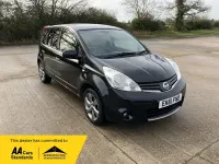 Used Nissan Note N-TEC 88 HP (64 kW) 2011 Black Hatchback