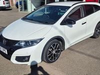Begagnad Honda Civic Sport 142 HK (104 kW) 2017 Vit Kombi
