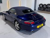 Used Porsche 911 320 HP (235 kW) 2002 Blue Cabriolet