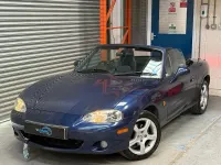 Used Mazda MX5 146 HP (107 kW) 2002 Blue Cabriolet