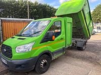 Used Ford Transit 100 HP (73 kW) 2016 Green Cabriolet