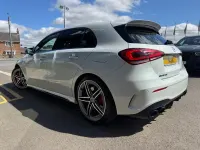Used Mercedes A45 AMG AMG 421 HP (309 kW) 2021 White Hatchback
