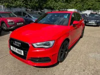 Used Audi A3 Sportback S-Line 179 HP (131 kW) 2015 Red Hatchback