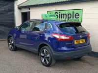 Used Nissan Qashqai N-Connecta 115 HP (84 kW) 2016 Blue SUV