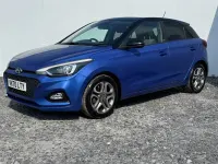 Used Hyundai i20 84 HP (61 kW) 2020 Blue Hatchback