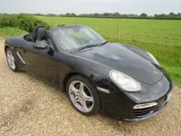 Second-hand Porsche Boxster 255 CP (187 kW) 2009 Negru Cabrio