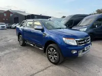 Used Ford Ranger Limited 2016 Blue Pickup