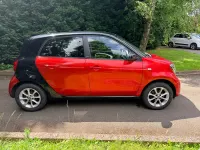 Used Smart ForFour Passion 71 HP (52 kW) 2015 Red Hatchback