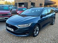 Used Ford Focus Zetec 120 HP (88 kW) 2022 Blue Estate
