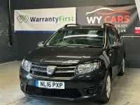 Used Dacia Logan MCV Ambiance 90 HP (66 kW) 2016 Black Estate