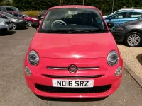 Used Fiat 500 Pop 69 HP (50 kW) 2016 Pink Hatchback