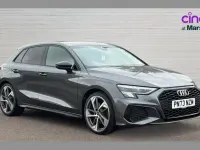 Używany Audi A3 Black Edition 150 KM (110 kW) 2023 Szary Sedan/Limuzyna