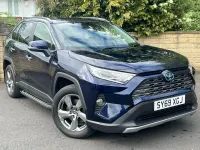 Used Toyota RAV4 Hybrid 2019 Blue SUV