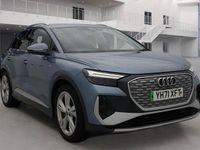 Used Audi Q4 e-tron S-Line 150 kW (204 HP) 2021 Blue SUV