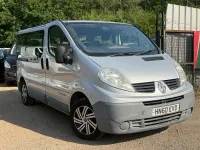Used Renault Trafic 115 HP (84 kW) 2010 Silver MPV