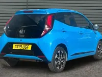 Used Toyota Aygo Trend 72 HP (52 kW) 2019 Blue Hatchback