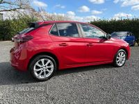 Used Vauxhall Corsa Edition 75 HP (55 kW) 2022 Red Hatchback