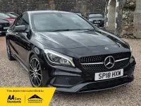 Used Mercedes CLA200 Edition 136 HP (100 kW) 2018 Black Coupe