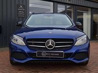 Used Mercedes C350e 293 HP (215 kW) 2018 Blue Estate