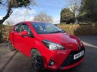 Used Toyota Yaris 2018 Red Hatchback