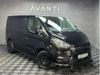 Used Ford Transit Custom Limited 130 HP (95 kW) 2021 Black Van