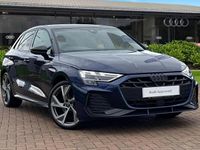 Used Audi A3 Black Edition 147 HP (108 kW) 2025 Blue Hatchback