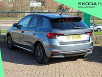 Used Skoda Fabia Colour Edition 94 HP (69 kW) 2022 Graphite grey metallic black magic pearl effect Hatchback