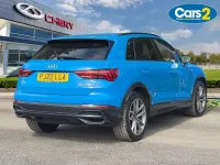 Used Audi Q3 Black Edition 150 HP (110 kW) 2022 Blue SUV