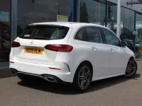 Used Mercedes B200 AMG line 150 HP (110 kW) 2019 White Hatchback
