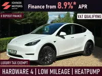 Used Tesla Model Y Long Range AWD 378 kW (514 HP) 2024 White SUV