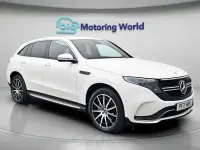 Used Mercedes EQC400 AMG line 300 kW (408 HP) 2022 White SUV