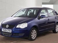 Used VW Polo SE 80 HP (58 kW) 2009 Blue Hatchback