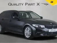 Begagnad BMW 330 Sport Line 2021 Svart Kombi