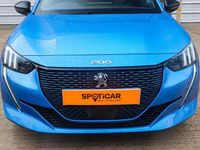 Used Peugeot e-208 GT 98 kW (134 HP) 2020 Blue Hatchback