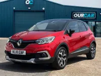 Used Renault Captur GT-Line 90 HP (66 kW) 2018 Red SUV