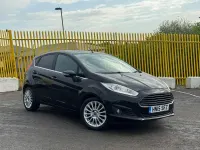 Used Ford Fiesta Titanium 2015 Black Hatchback