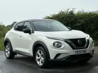 Used Nissan Juke N-Connecta 114 HP (83 kW) 2022 White SUV