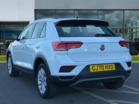 Used VW T-Roc SE 115 HP (84 kW) 2020 White SUV