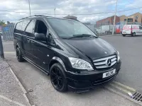Used Mercedes Vito 224 HP (164 kW) 2011 Black Van
