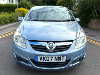 Used Vauxhall Corsa Club 90 HP (66 kW) 2007 Blue Hatchback