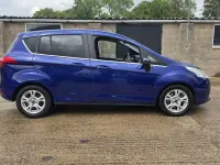 Used Ford B-MAX Zetec 95 HP (69 kW) 2016 Blue MPV