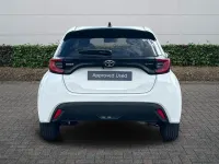 New Toyota Yaris Design 2025 White Hatchback