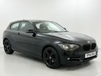 Used BMW 116 Sport Line 2014 Black Hatchback