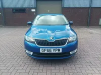 Used Skoda Rapid SE 90 HP (66 kW) 2016 Blue Hatchback