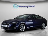 Used Audi A5 Sportback Sport 150 HP (110 kW) 2023 Blue Hatchback