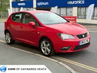 Używany Seat Ibiza 85 KM (62 kW) 2013 Czerwony Hatchback