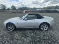 Used Mazda MX5 126 HP (92 kW) 2007 Silver Cabriolet