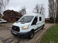 Used Ford Transit 125 HP (91 kW) 2014 White Cabriolet