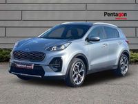 Used Kia Sportage GT-Line 177 HP (130 kW) 2020 Silver SUV