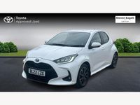Used Toyota Yaris Hybrid Design 2022 White Hatchback